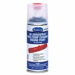 Best Pirce π 2K AeroSpray High Temp Ceramic Engine Paint Gloss Red π