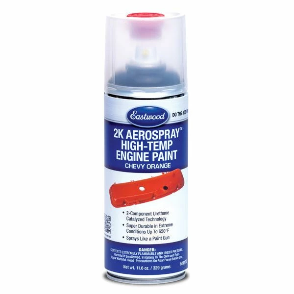 Wholesale π 2K AeroSpray High Temp Ceramic Engine Paint Chevy Orange π 2 Wholesale π 2K AeroSpray High Temp Ceramic Engine Paint Chevy Orange π - Image 2