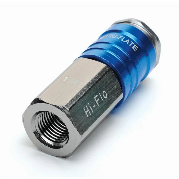 Best Pirce ๐ Tru-Flate HI FLO Coupler - 1/4 Inch FNPT โ 6 Best Pirce ๐ Tru-Flate HI FLO Coupler - 1/4 Inch FNPT โ - Image 6