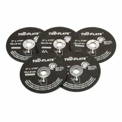 Best deal 😀 Tru-Flate 5 Piece 3 Inch Cut Off Disks 🥰 -Eastwood shop p32155 2 1 2