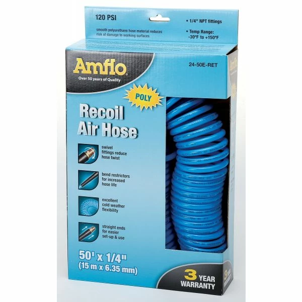 Wholesale ๐ฅ Amflo 1/4 Inch X 50' With Pigtails - 1/4 Inch Male Swivels & Bend Res โ 3 Wholesale ๐ฅ Amflo 1/4 Inch X 50' With Pigtails - 1/4 Inch Male Swivels & Bend Res โ - Image 3