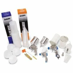 Deals 💯 Devilbiss Spray Paint 3-Gun Kit & DeKups System 👍