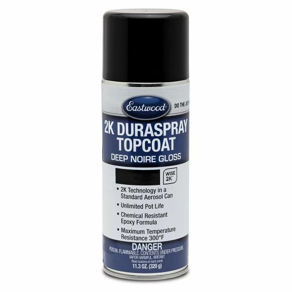 Brand new ๐ Eastwood 2K DuraSpray Topcoat Deep Noire Gloss Paint ๐ 1 Brand new ๐ Eastwood 2K DuraSpray Topcoat Deep Noire Gloss Paint ๐