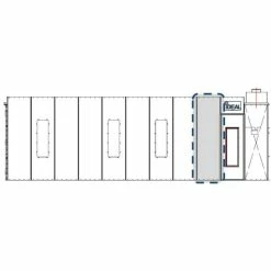 Promo 🎁 Tuxedo Distributors Cross Flow Paint Booth PSB-AFCF-30SEPK-AK 🔥