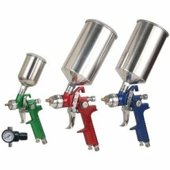 Best deal 🔥 Titan Tools 4 Pc. HVLP Triple Setup Spray Gun Kit 19221 👍