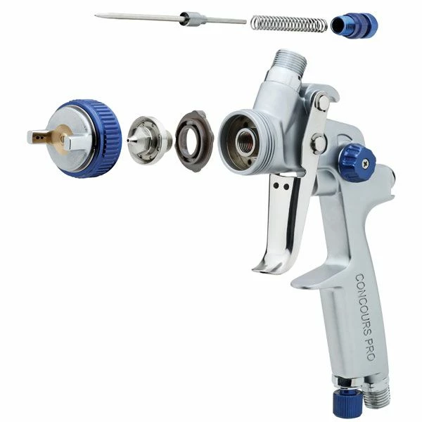 Best Sale ๐ Concours PRO HVLP Detail Touch-Up Spray Paint Gun 1.0mm ๐ 2 Best Sale ๐ Concours PRO HVLP Detail Touch-Up Spray Paint Gun 1.0mm ๐ - Image 2