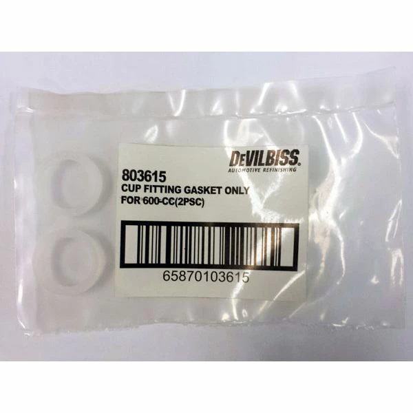 Buy 😉 DeVilbiss StartingLine Cup Fitting Gasket 803615 ⌛ 2 Buy 😉 DeVilbiss StartingLine Cup Fitting Gasket 803615 ⌛ - Image 2