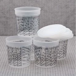 Budget ✨ Universal Mixing Cups 1 PT 5 PC Set 🛒